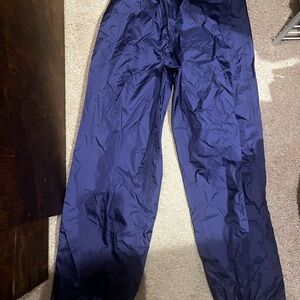 L.L. Bean Youth Rain Pants - dark blue